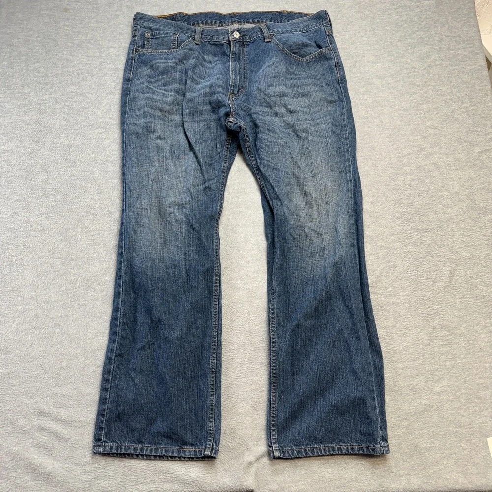 Levis Jeans Mens 38x30 Blue Medium Wash 559 Relaxed Straight Loose Denim Casual